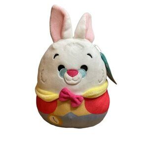 Disney Squishmallows White Rabbit Plush Toy 7" Soft & Cuddly Collectible